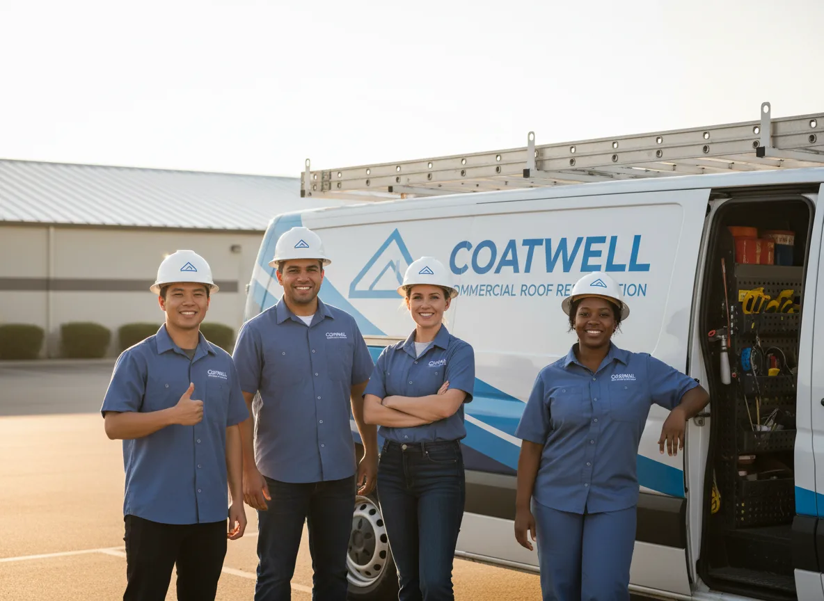 Commercial roof coating company in Centertown, MO